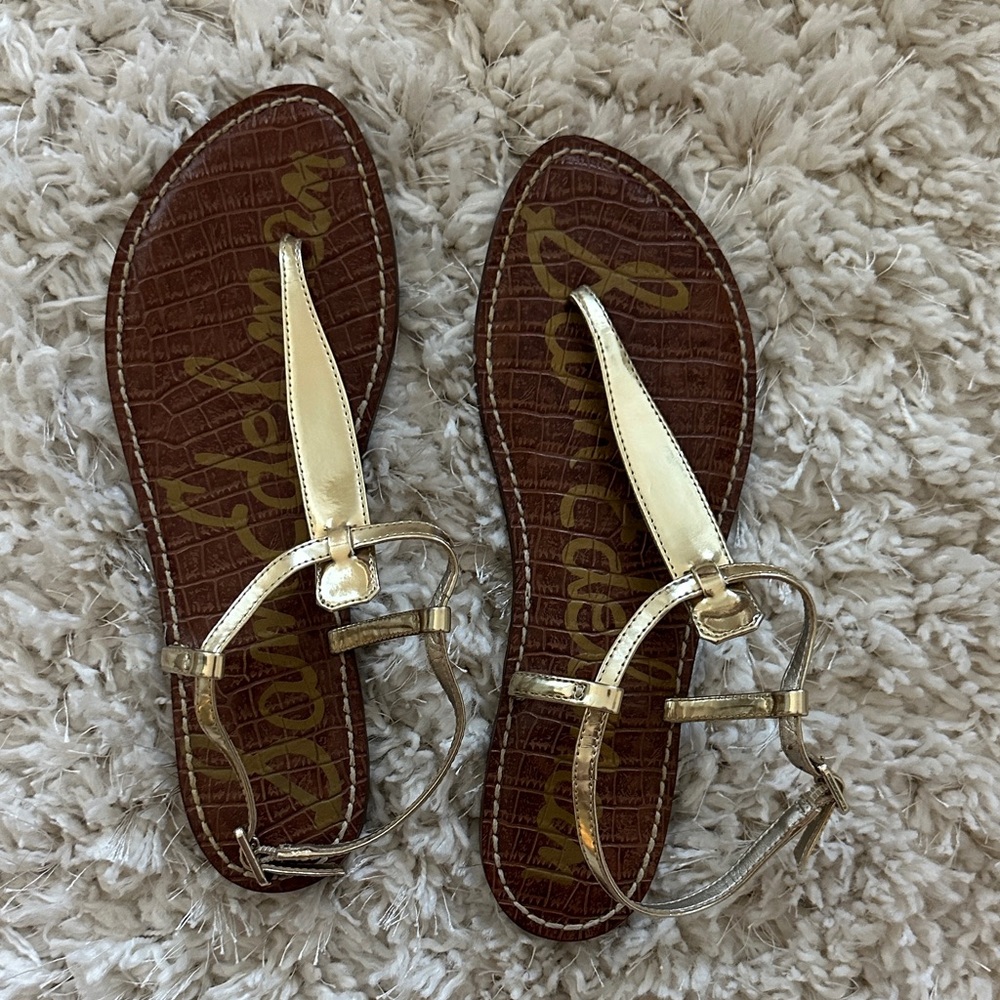 Sam Edelman Metallic Sandals